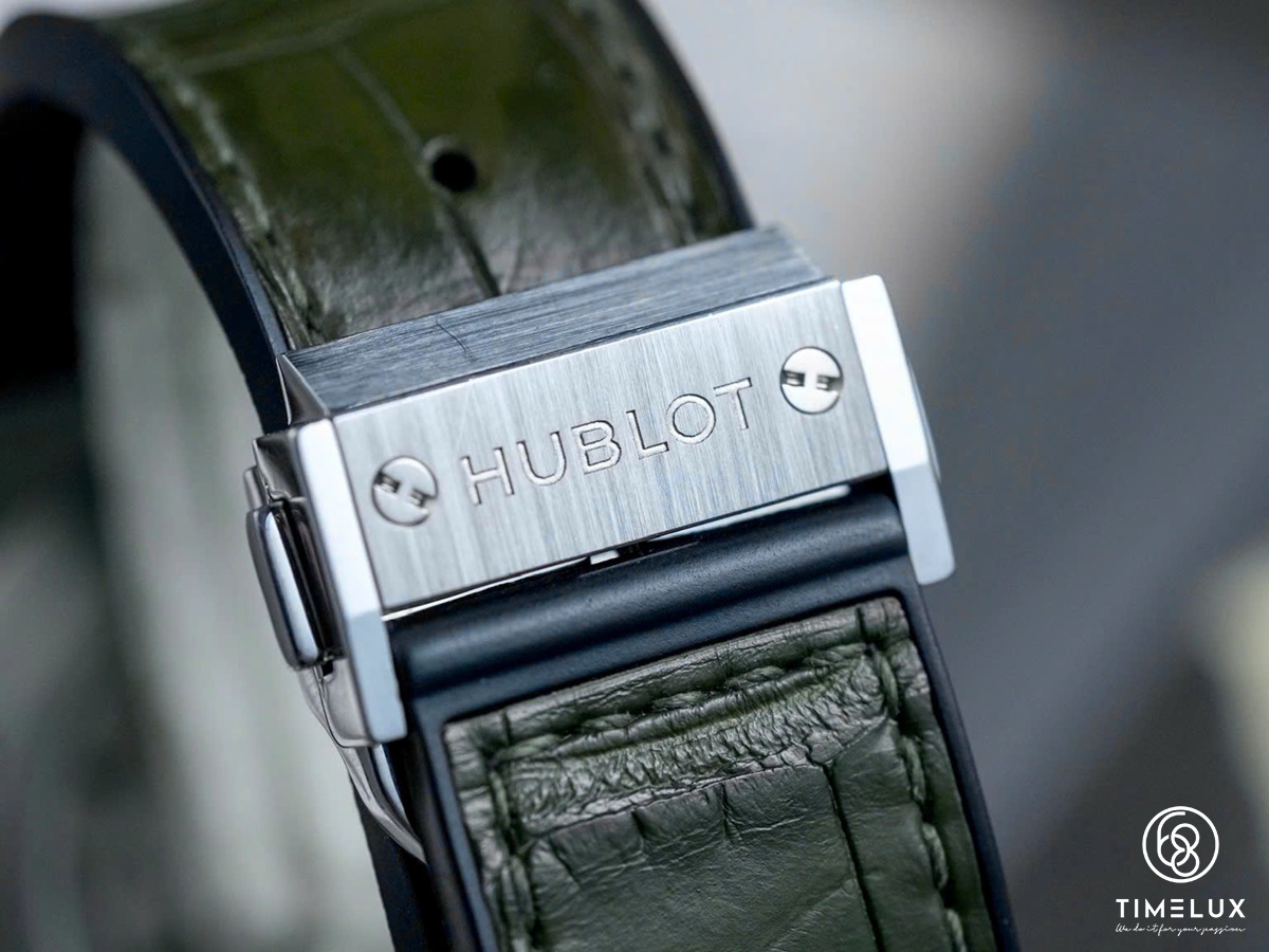Hublot Fusion Green Dial Titanium Automatic 42mm Fullset 2022