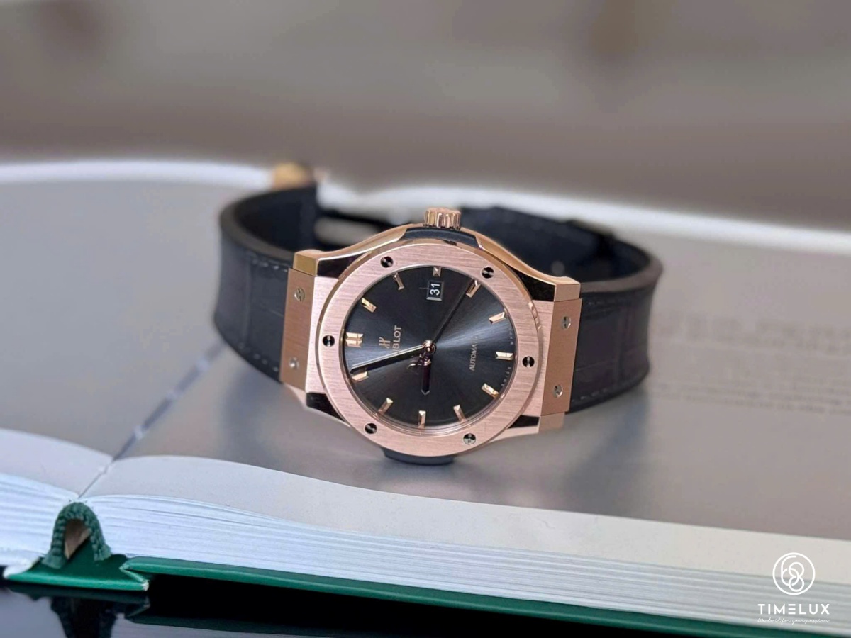 Hublot Fusion KingGold Au750 Grey Dial Automatic 42mm Fullset 2022