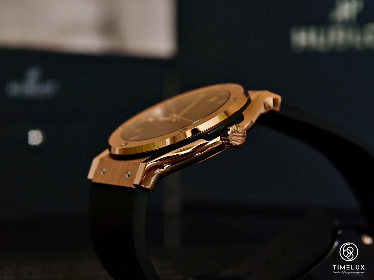 Hublot Fusion KingGold Au750 Grey Dial Automatic 45mm Fullset 2018