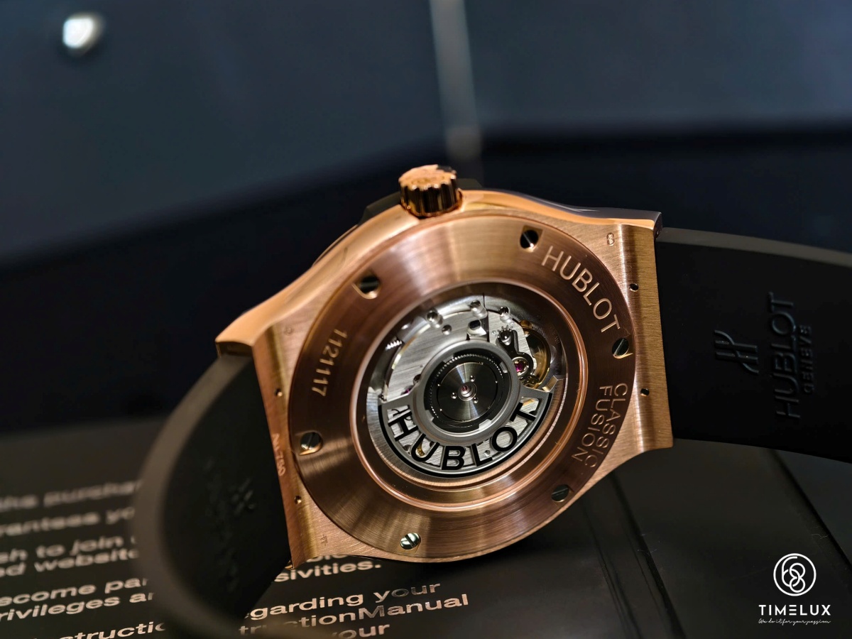 Hublot Fusion KingGold Au750 Grey Dial Automatic 45mm Fullset 2018
