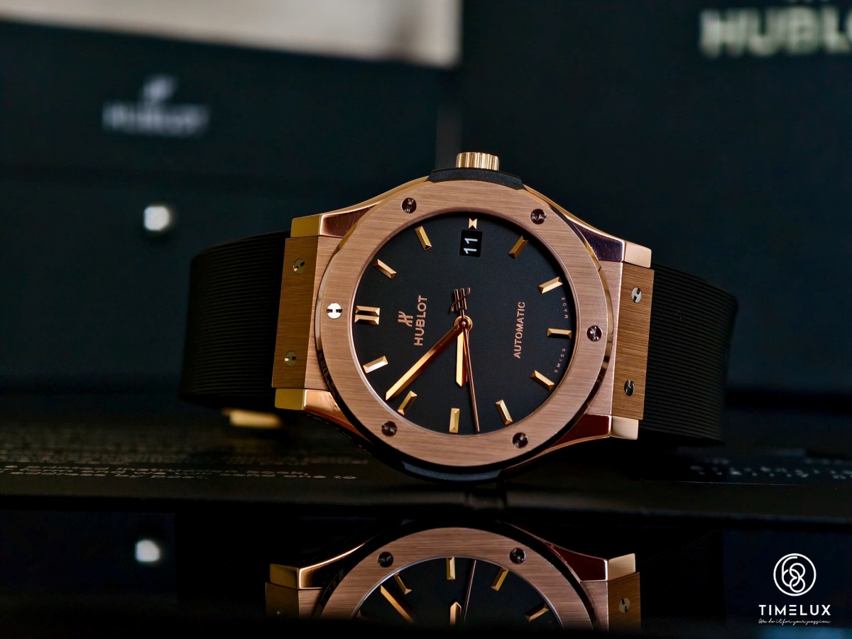 Hublot Fusion KingGold Au750 Grey Dial Automatic 45mm