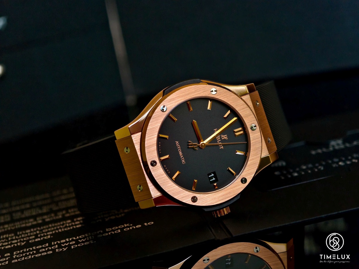 Hublot Fusion KingGold Au750 Grey Dial Automatic 45mm