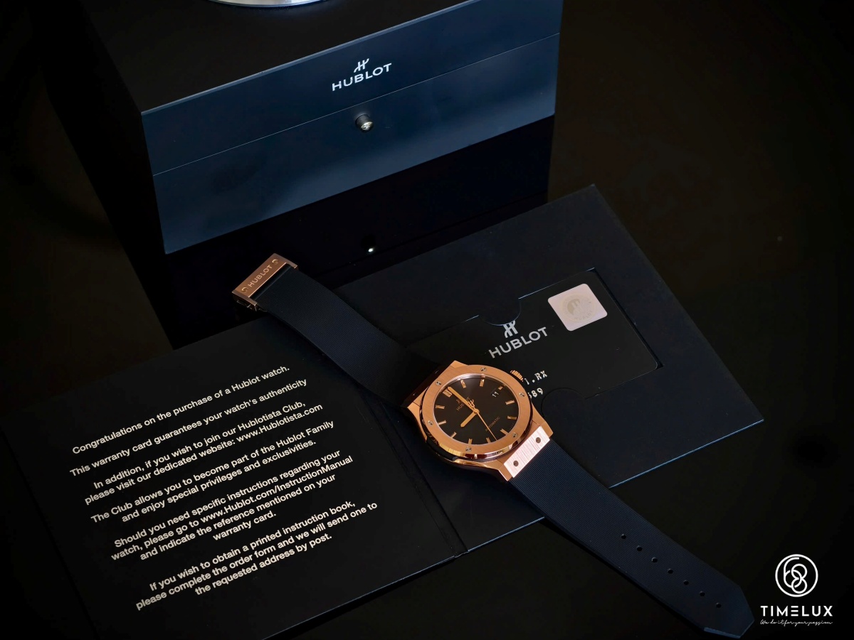 Hublot Fusion KingGold Au750 Grey Dial Automatic 45mm