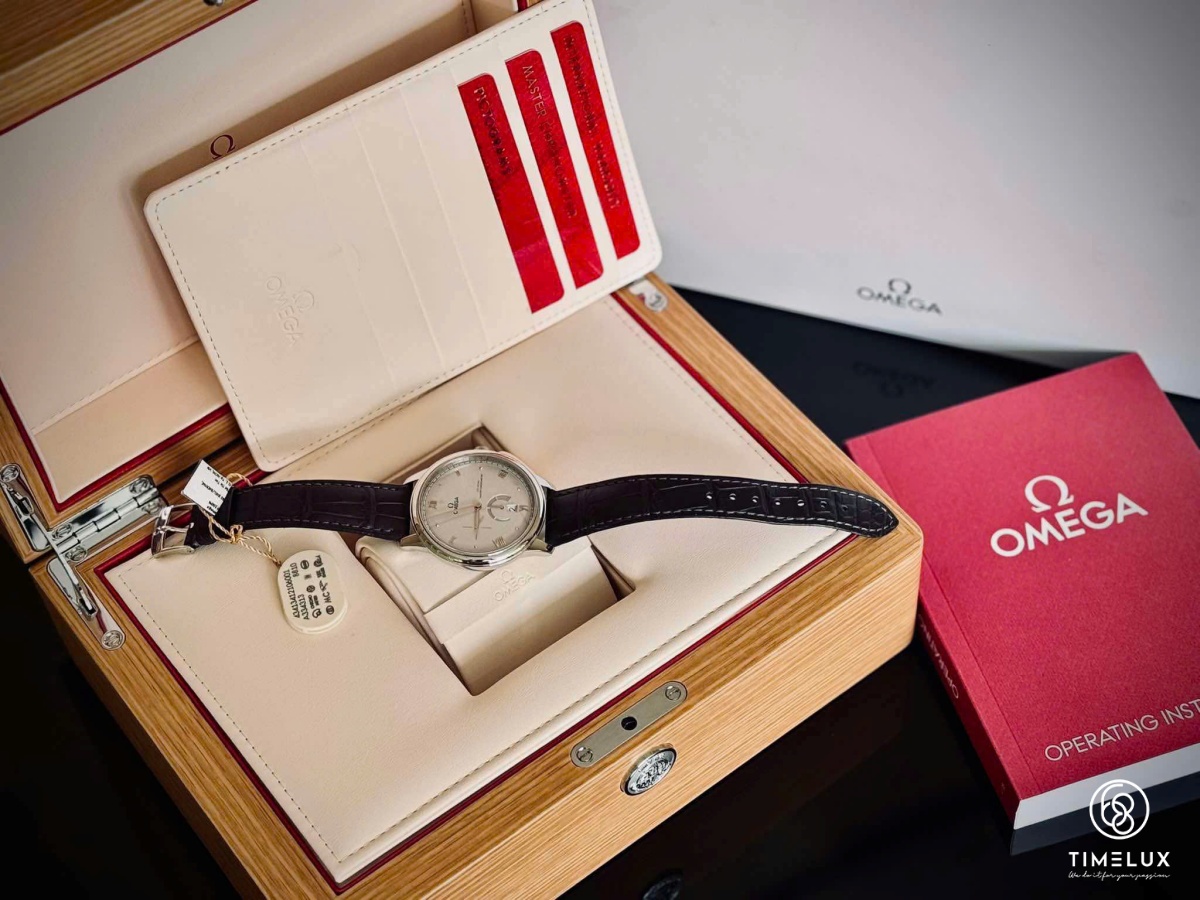 Omega DeVille Prestige 41mm Caliber 8810 Kim Báo Xăng Siêu Lướt
