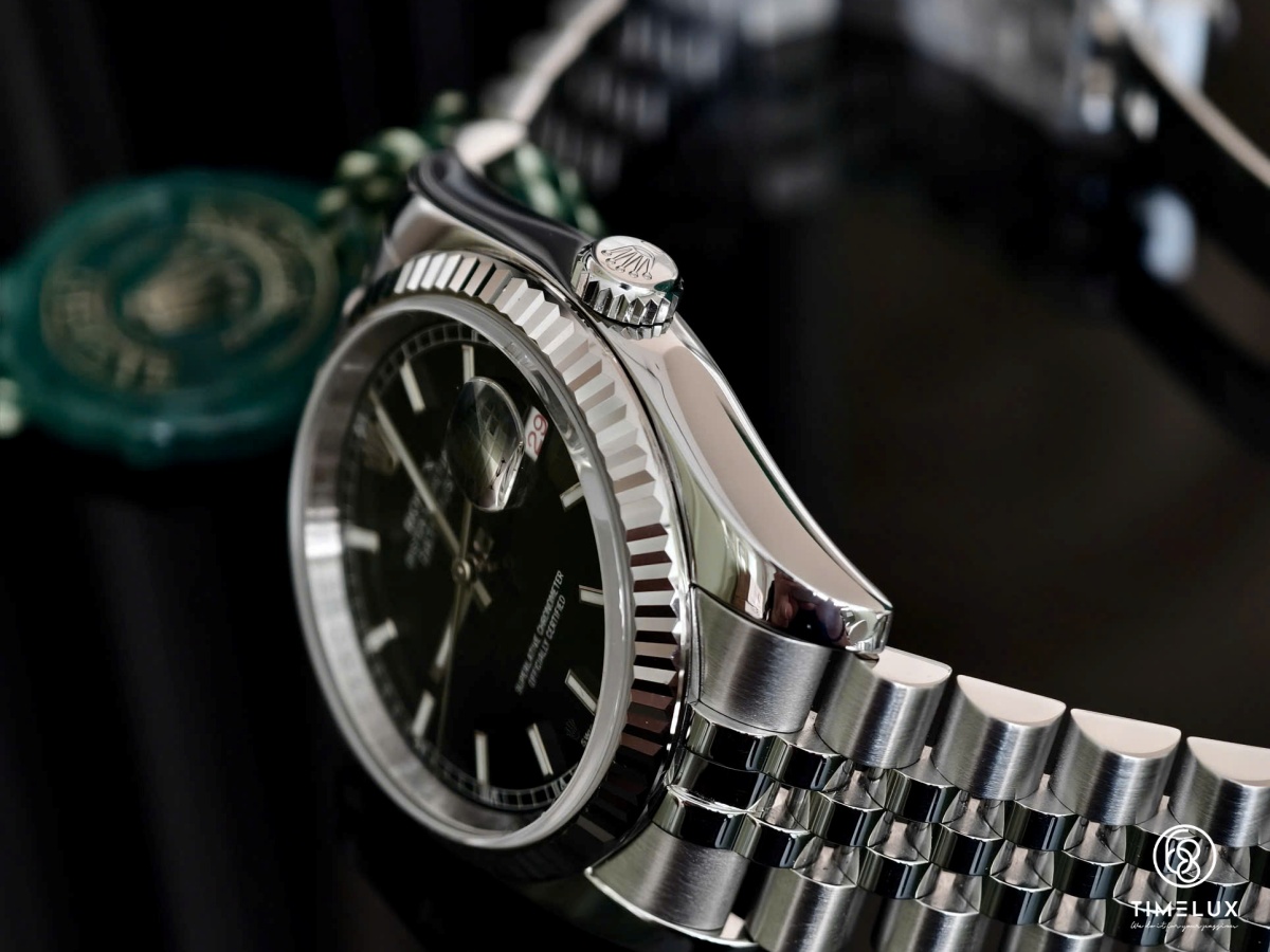 Rolex 116234 Datejust Black Index Dial 36mm