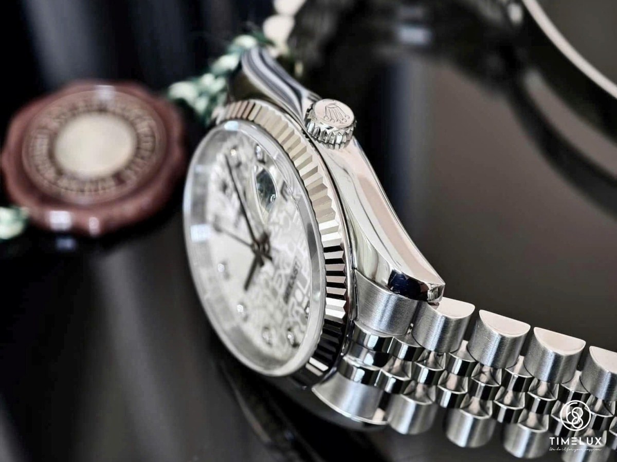 Rolex 116234 Datejust 36mm Mặt Số Vi Tính Bạc Dây Jubilee