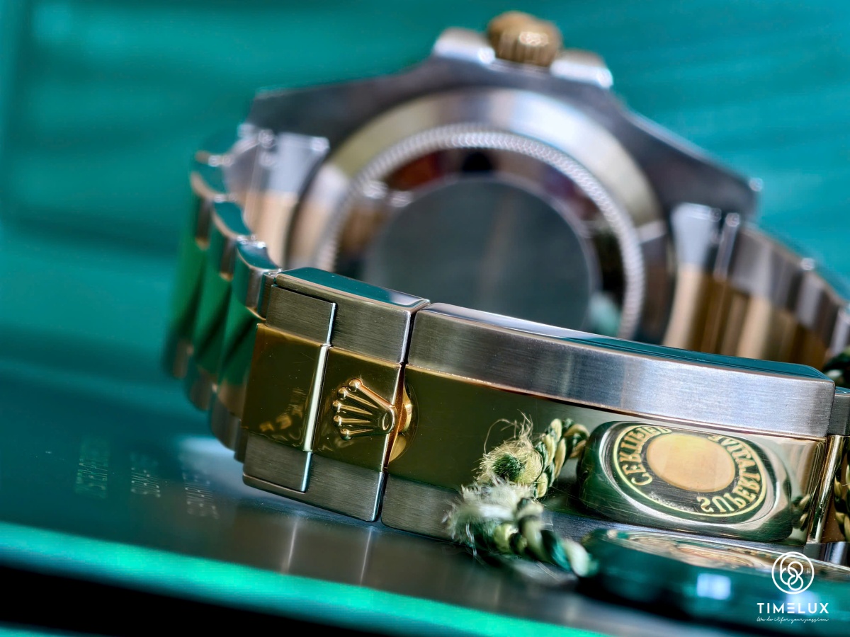 Rolex 116613LB Submariner Blue Dial Gold/Steel 40mm Fullset 2015