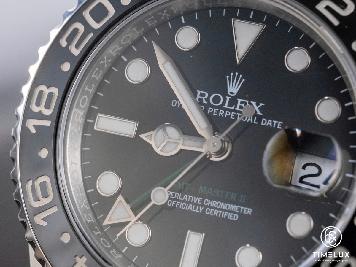 Rolex 116710LN GMT-MasterII Black Dial Ceramic Bezel Steel 40mm