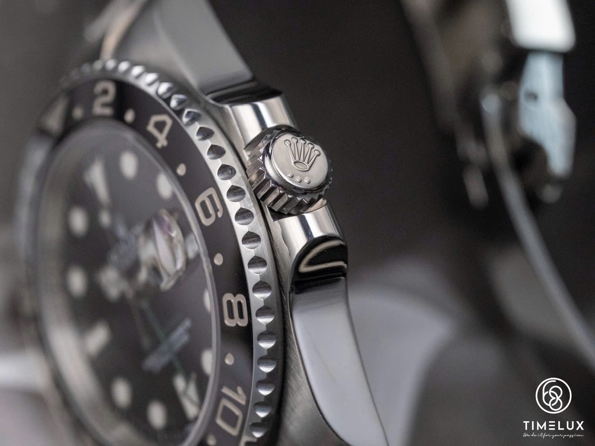 Rolex 116710LN GMT-MasterII Black Dial Ceramic Bezel Steel 40mm Used