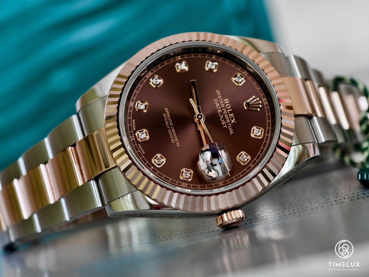 Rolex 126331 Datejust Chocolate Dial Rose Gold/Steel Automatic 41mm