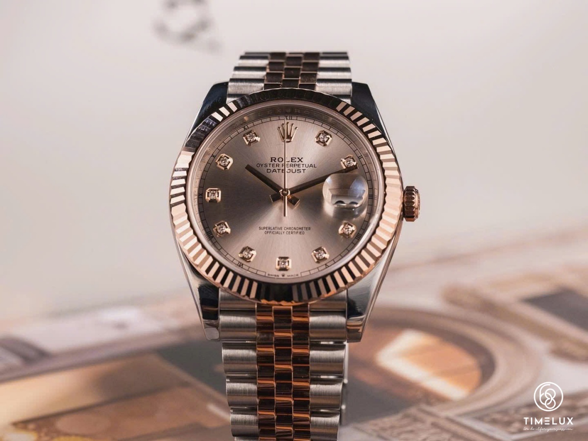 Rolex 126331 Mark II Datejust Sundust Dial Rose Gold/Steel Automatic 41mm