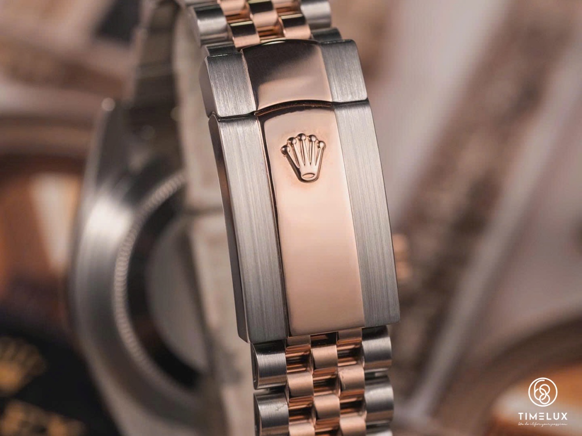Rolex 126331 Datejust Sundust Dial Rose Gold/Steel 41mm Box