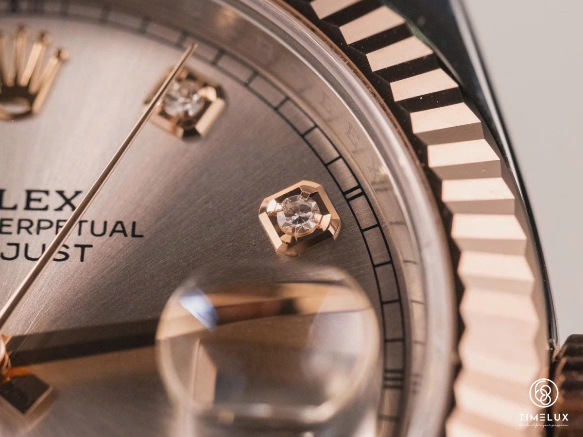 Rolex 126331 Datejust Sundust Dial Rose Gold/Steel 41mm Box
