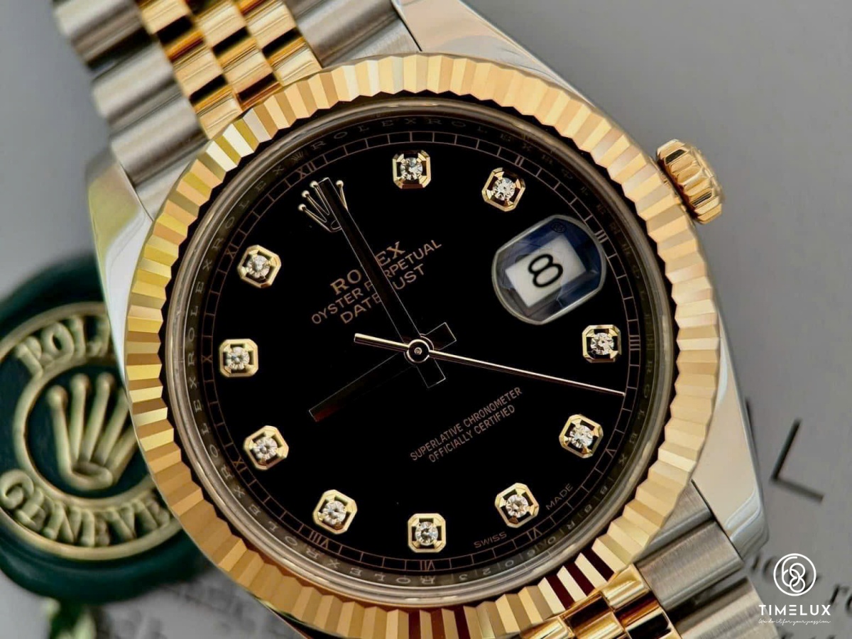 Rolex 126333 Datejust Black Dial Gold/Steel Automatic 41mm