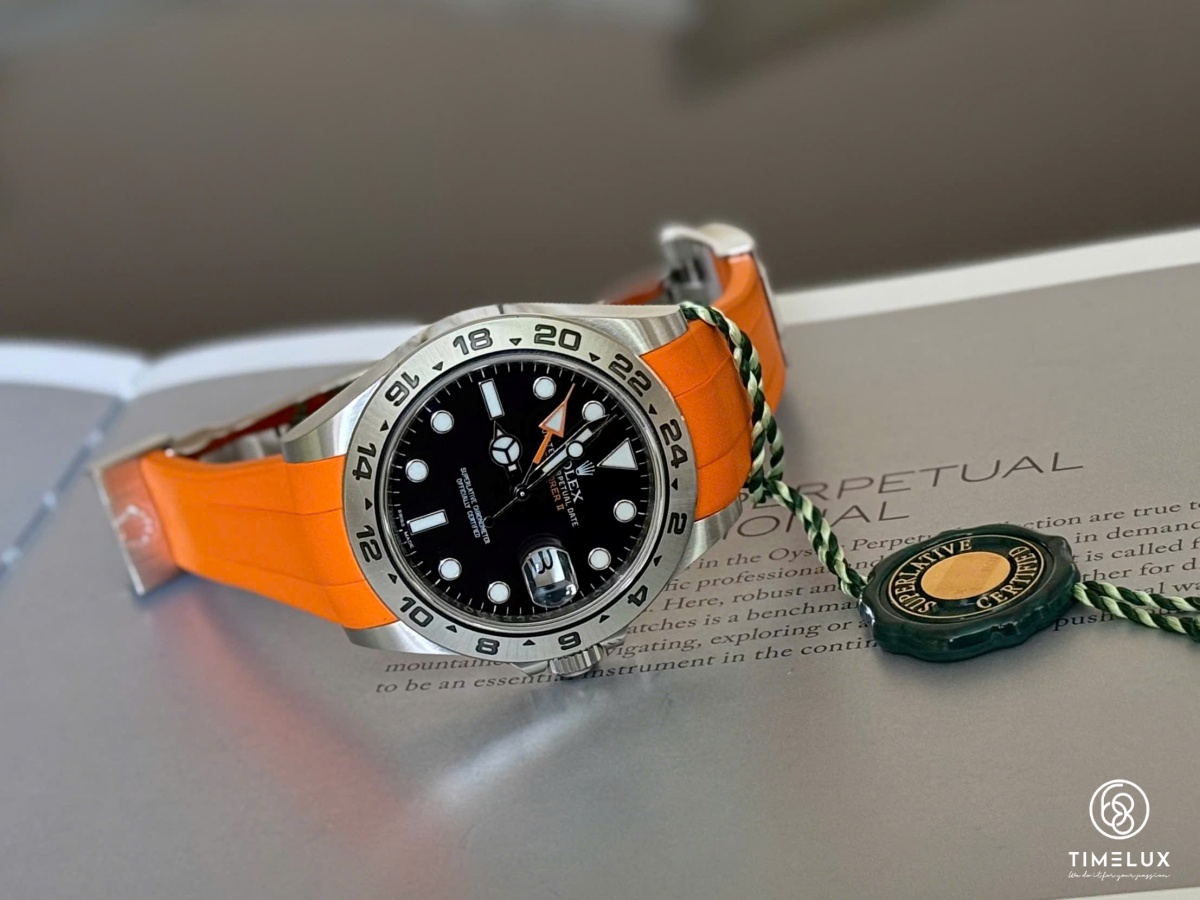 Rolex 216570 Exolorer II GMT Black
