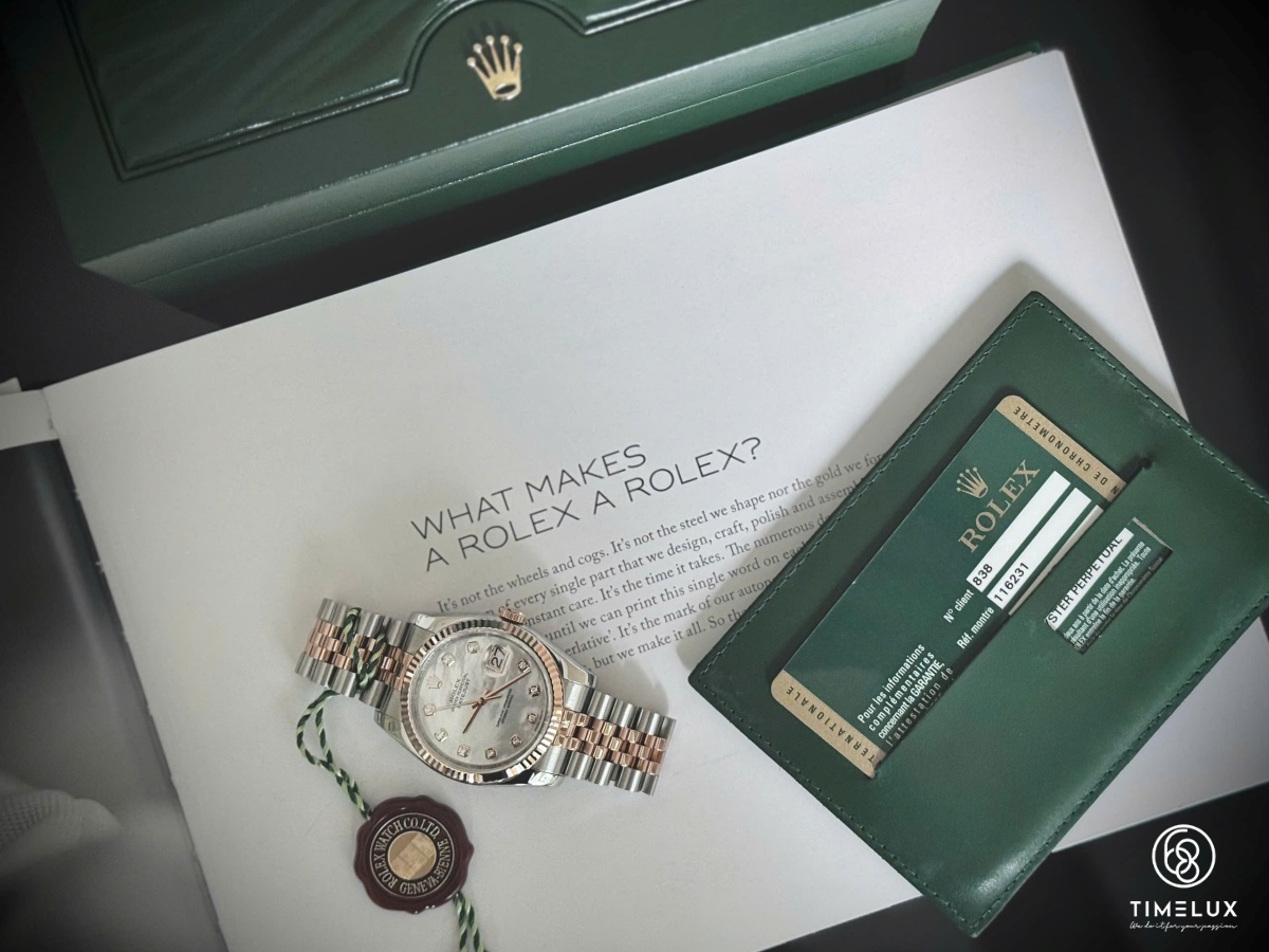 Rolex Datejust 116231 MOP Dial Jubilee RoseGold/Steel 36mm 