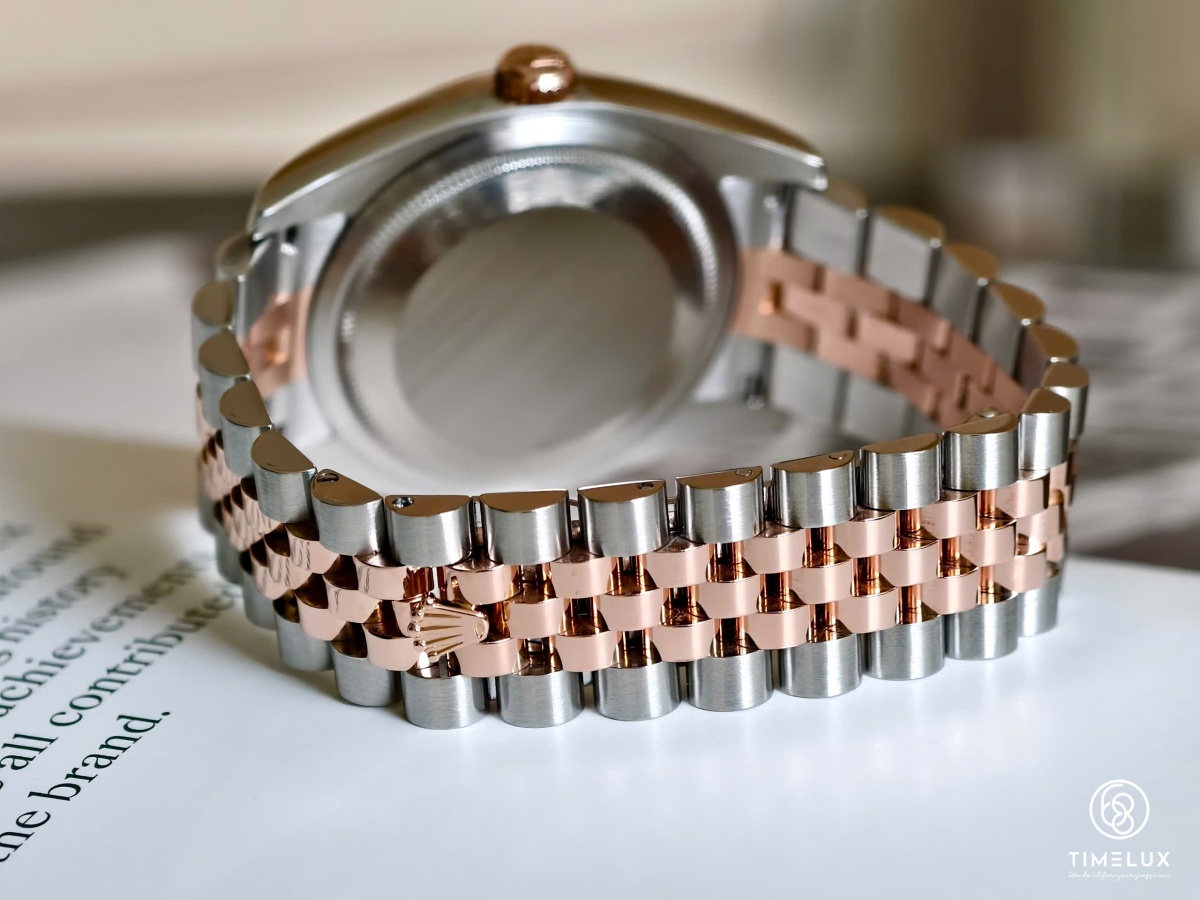 Rolex Datejust 116231 36mm Mặt Số Hồng Vàng Hồng Thép Không Hộp