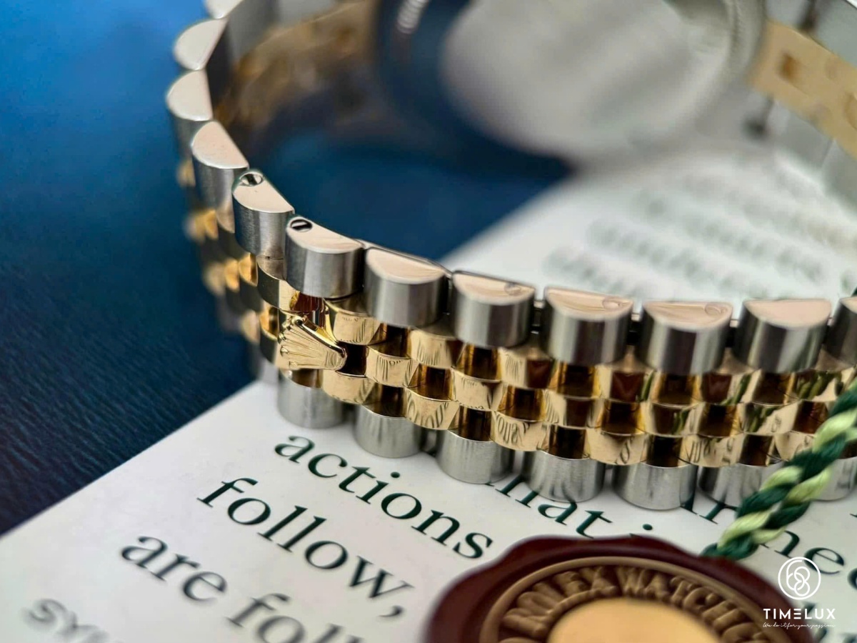 Rolex Datejust 116233 BlueWave Dial Yellow Gold/Steel Jubilee 36mm