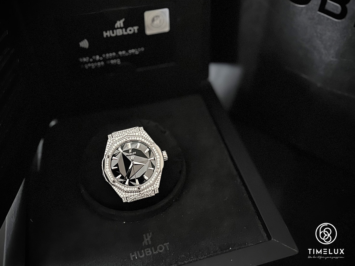 Hublot Classic Fusion Orlinski Titanium Custom Pave Full Diamond Automaitc 40mm