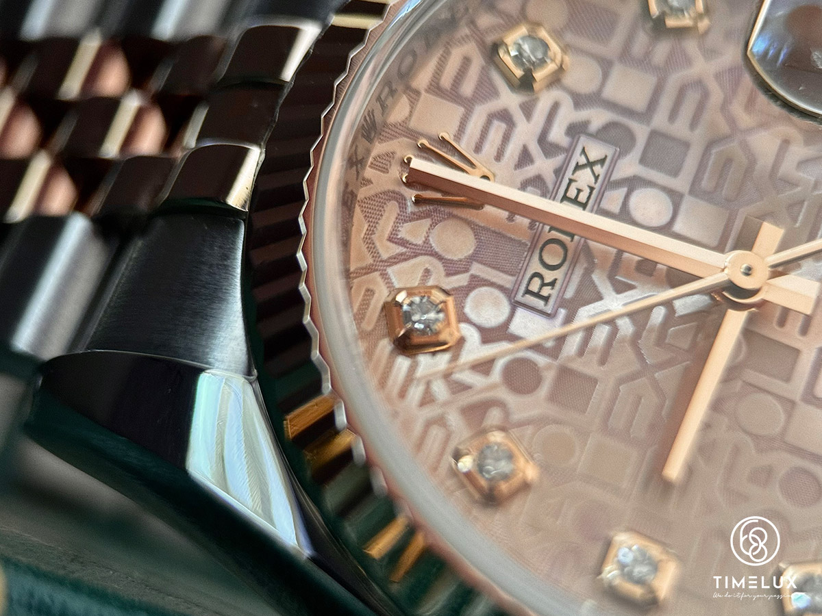 Rolex Datejust 116231 vi tính hồng RoseGold/Steel 36mm