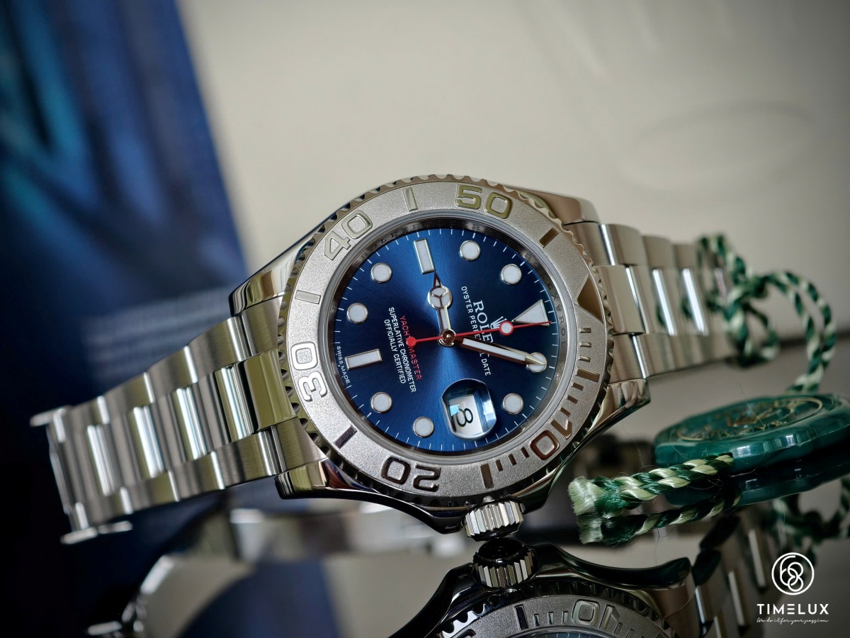 Rolex Yatch-Master 116622 Blue Dial Platinium Bezel 40mm